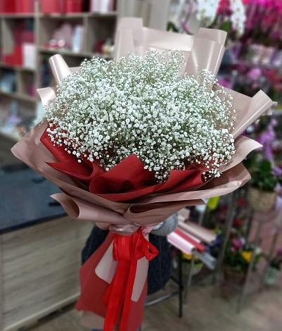 Букет цветов из: Гипсофила в Николаевке