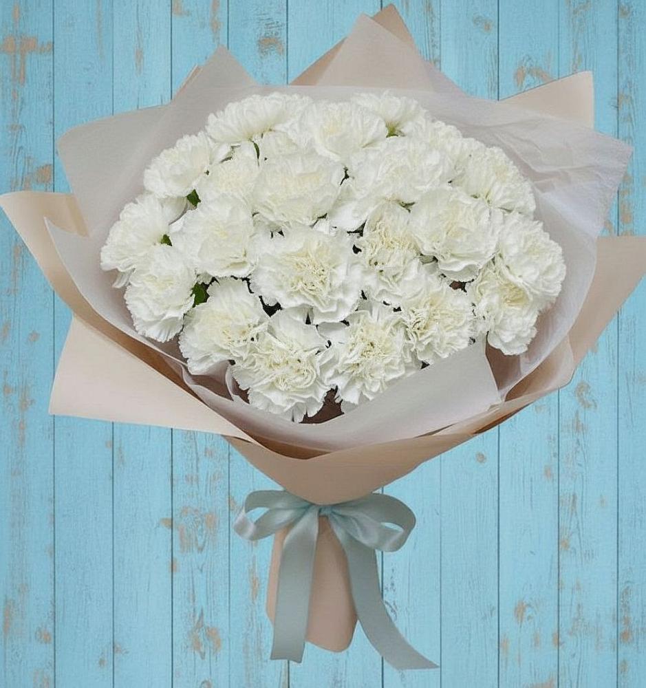 Букет цветов из: Гвоздики в Николаевке