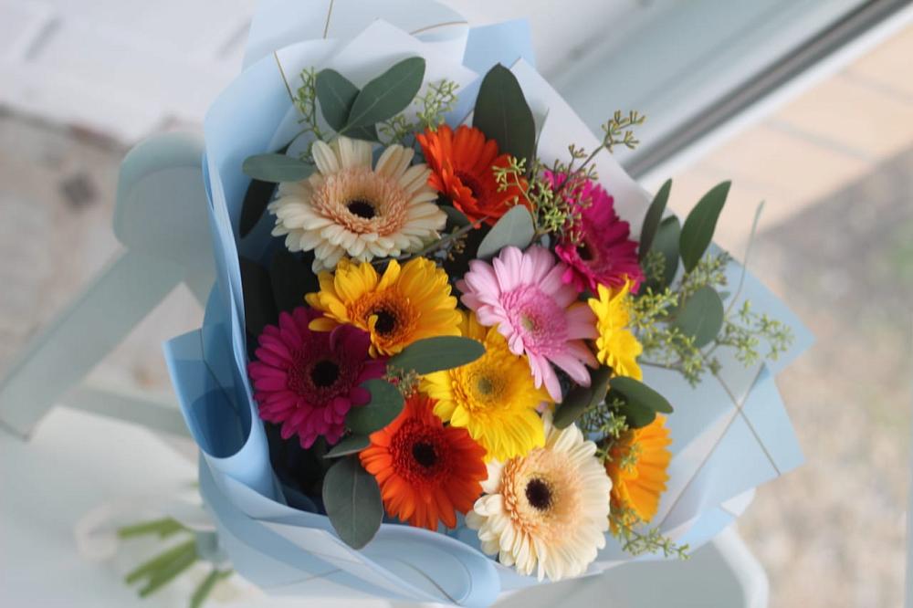 Букет цветов из: Герберы в Николаевке