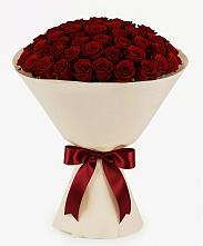 Букет 101 Бордовая роза Блэк Бакарра в Николаевке