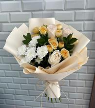 Букет цветов из:  Розы и Хризантемы в Николаевке