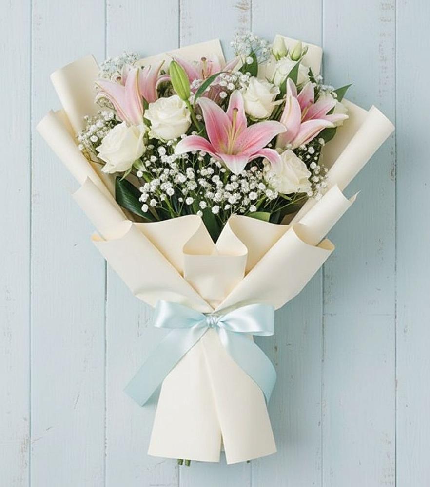 Букет цветов из: Лилии в Николаевке