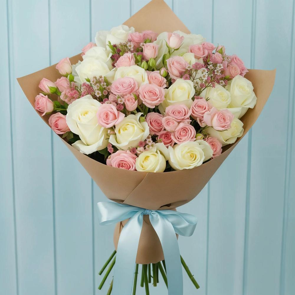 Букет цветов из: Розы в Николаевке