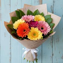 Букет цветов из:  Герберы #REPLACE_PRED# Николаевке
