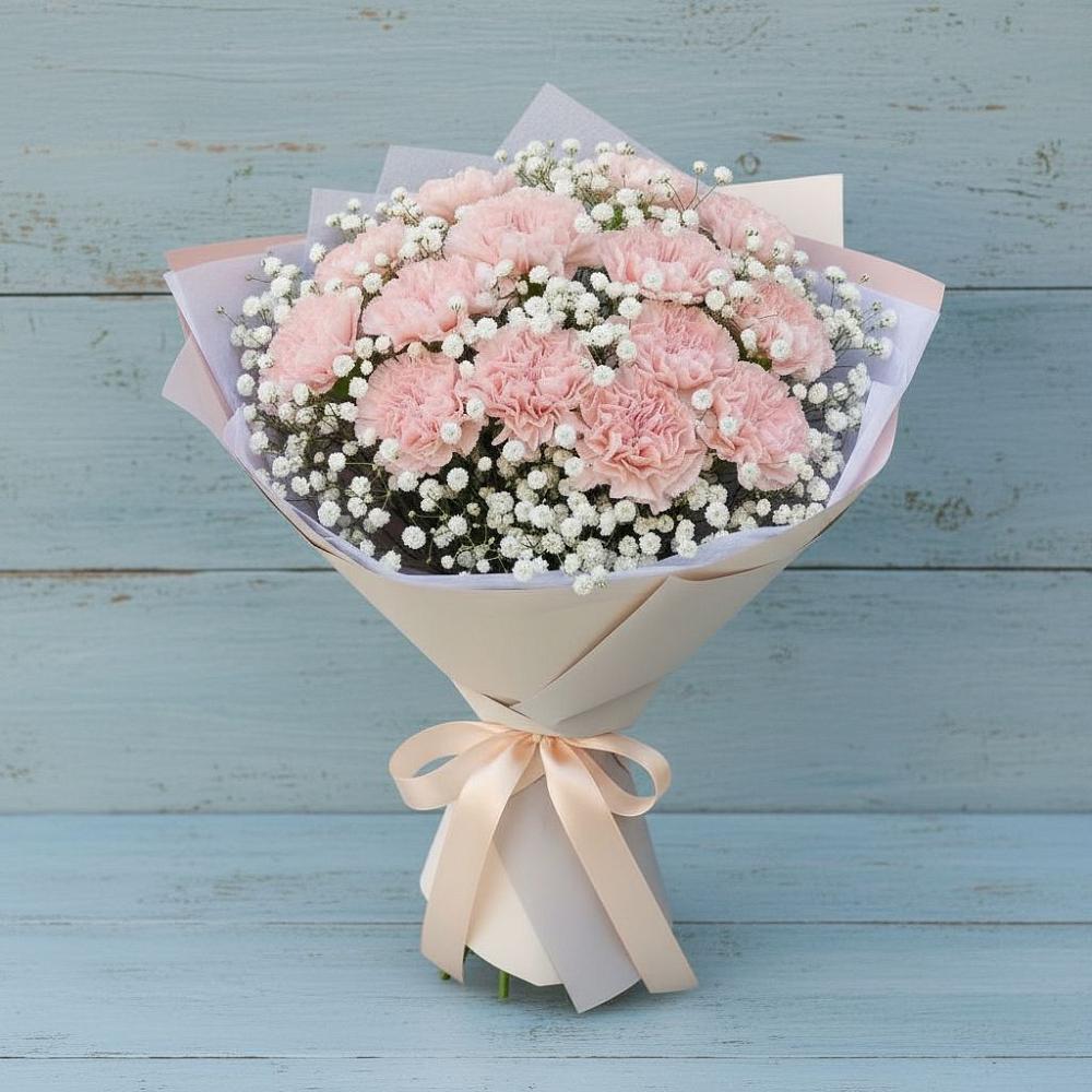 Букет цветов из: Гвоздики в Николаевке