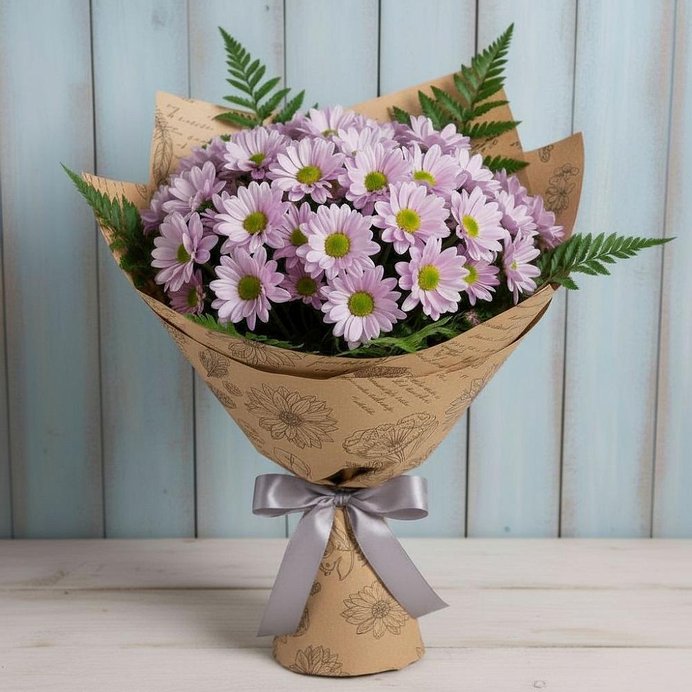 Букет цветов из: Хризантемы в Николаевке