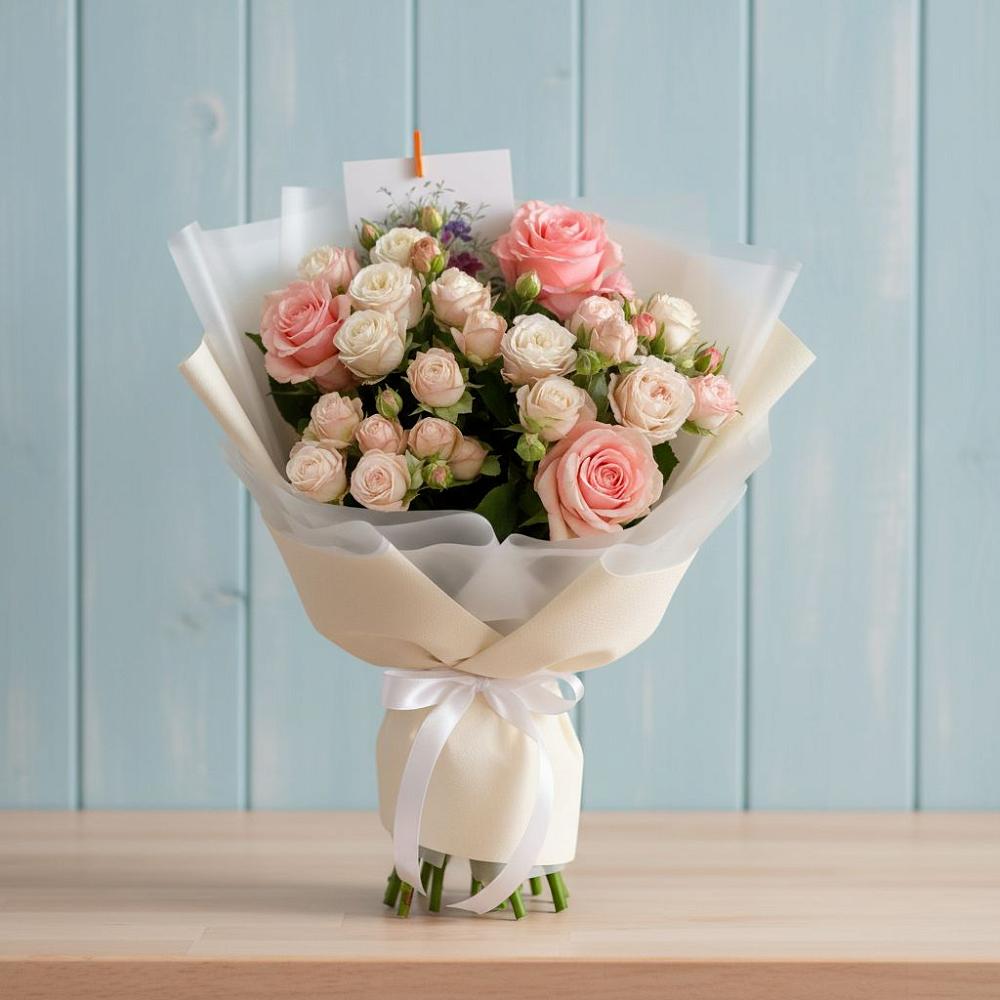 Букет цветов из: Розы в Николаевке