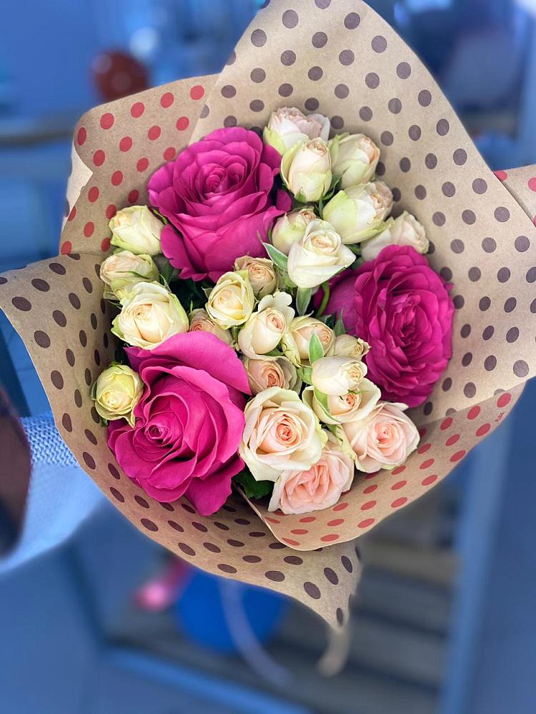 Букет цветов из: Розы в Николаевке