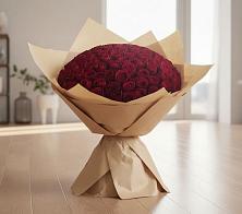 Букет 101 Красная роза в Николаевке