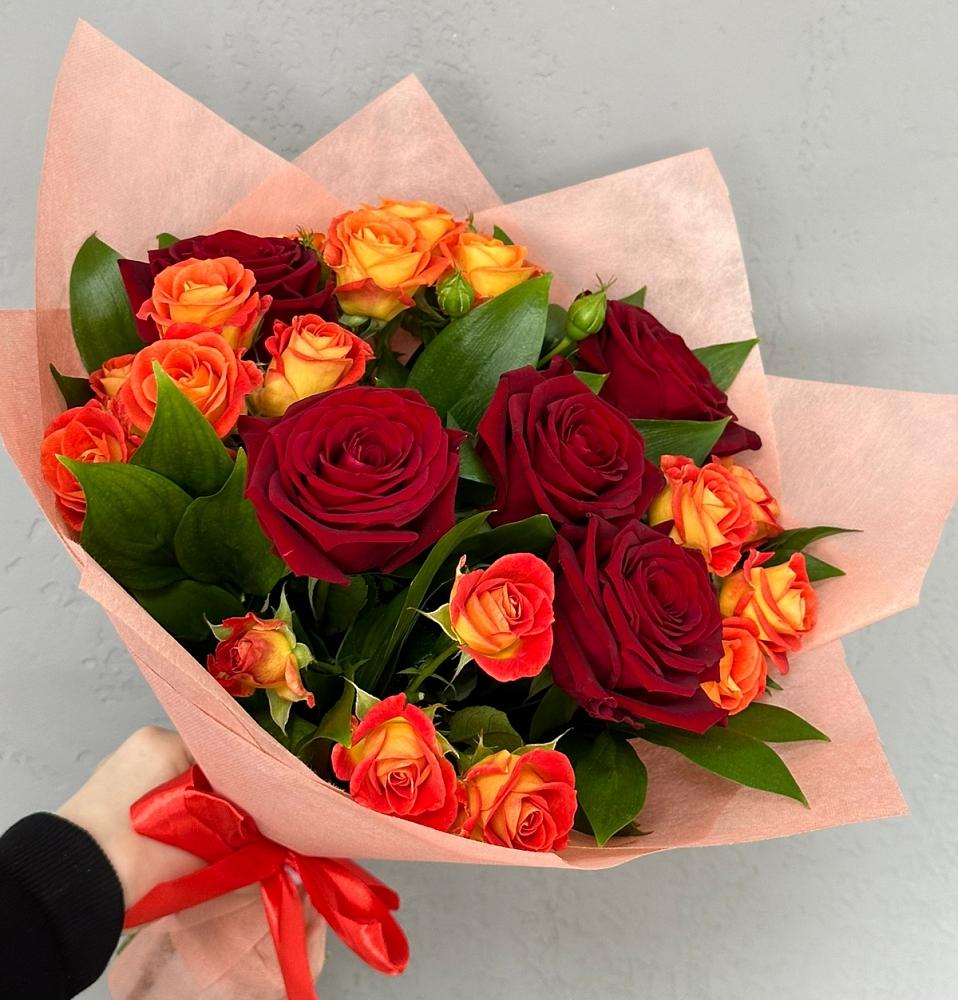 Букет Любовь и восторг в Николаевке