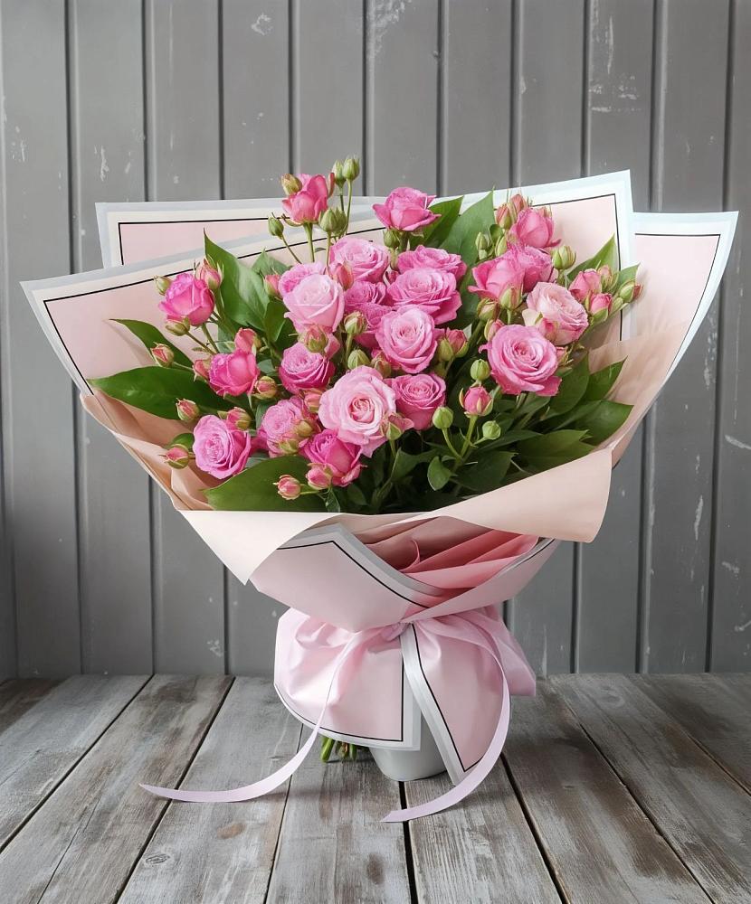 Букет Розовый кустик в Николаевке