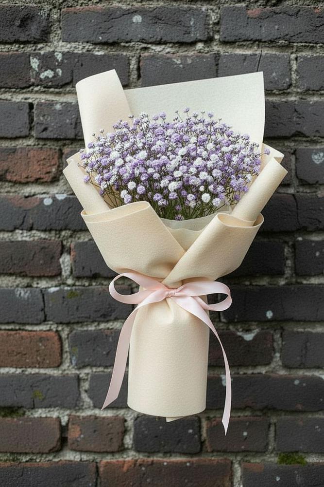 Букет цветов из: Гипсофила в Николаевке