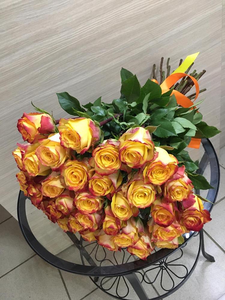 Букет Желтые розы в Николаевке