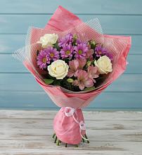 Букет цветов из:  Герберы #REPLACE_PRED# Николаевке