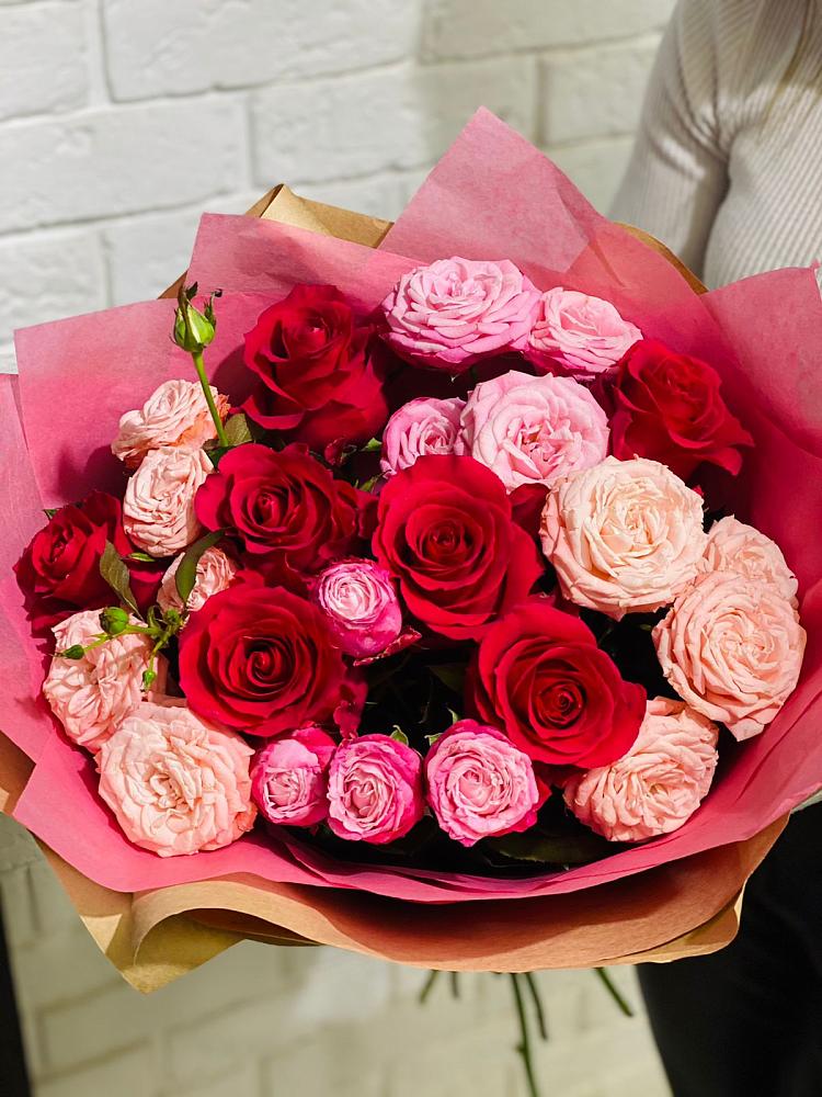 Букет цветов из: Розы в Николаевке