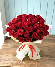 Букет 29 Красных роз в Николаевке