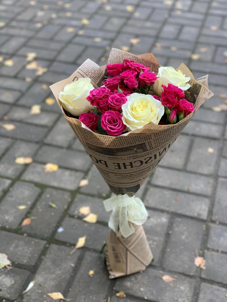 Букет цветов из: Розы в Николаевке