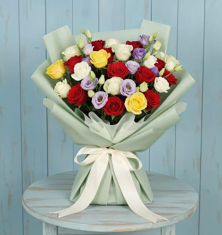 Букет цветов из: Розы в Николаевке